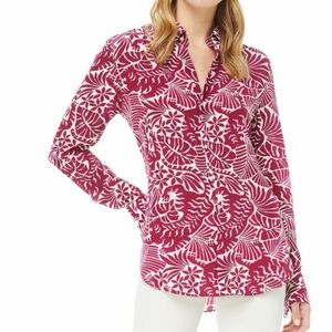 ROBERT GRAHAM Gabriela Print Silk Blend Shirt